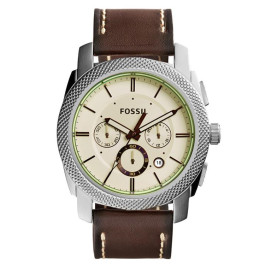 Cinturino per orologio Fossil FS5108 Pelle Marrone 24mm